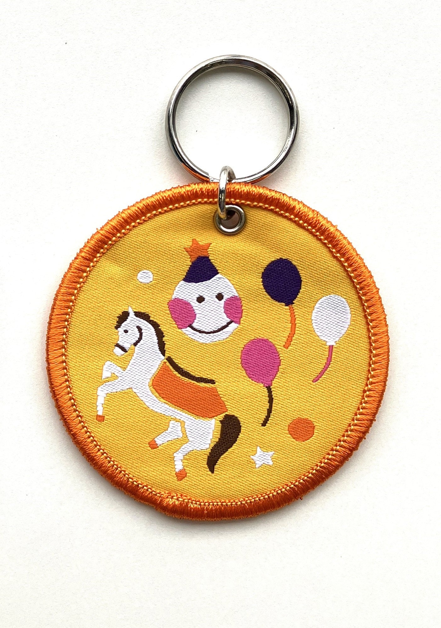 【るなぱあく】刺繍キーホルダー