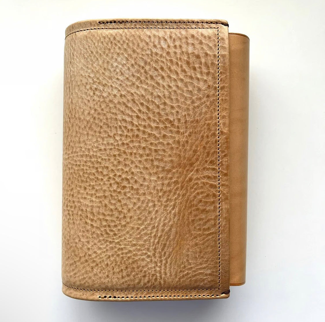 KNOX  システム手帳 バイブルサイズ フラクト フラップ留めタイプ ナチュラル