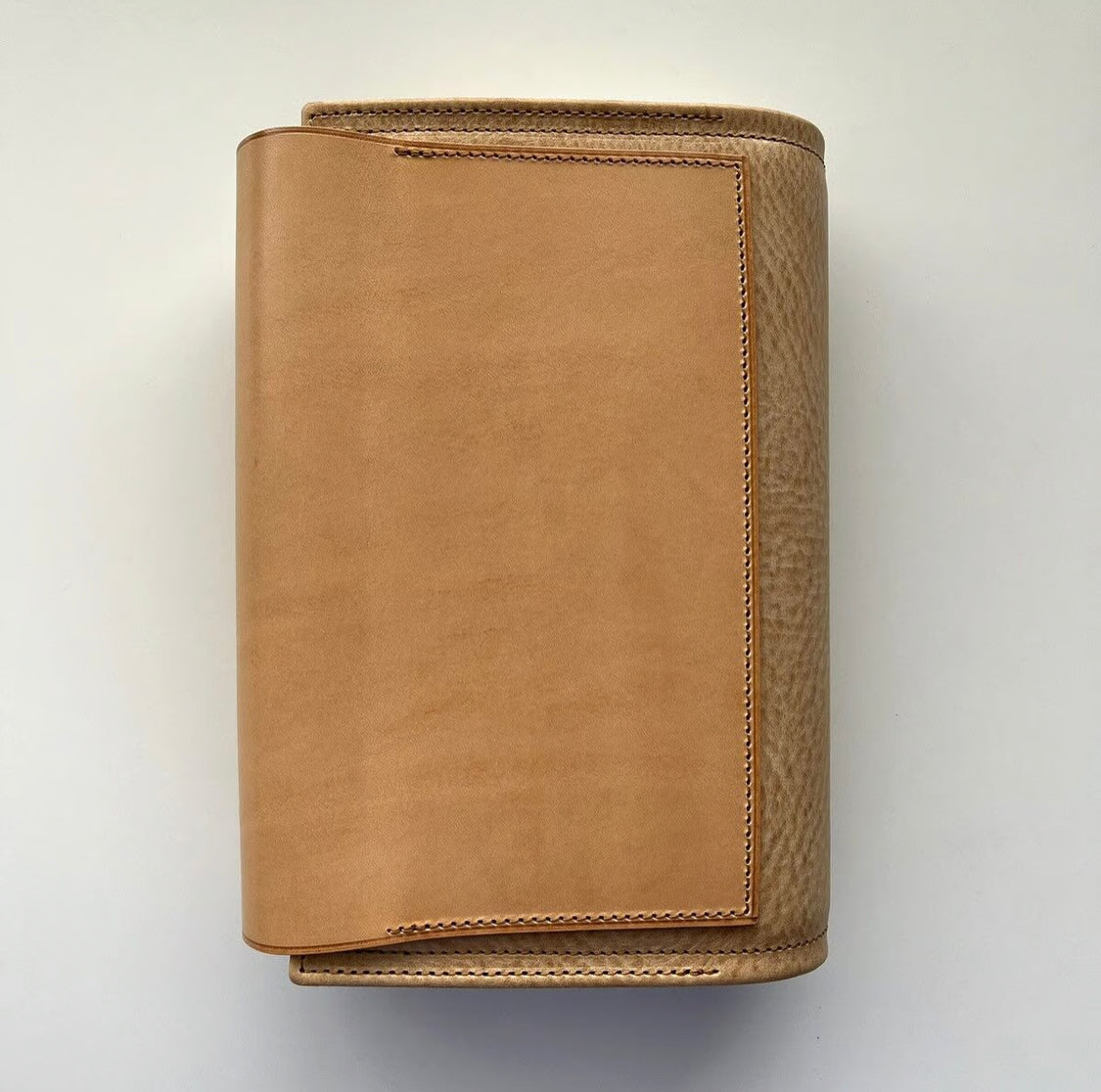 KNOX  システム手帳 バイブルサイズ フラクト フラップ留めタイプ ナチュラル