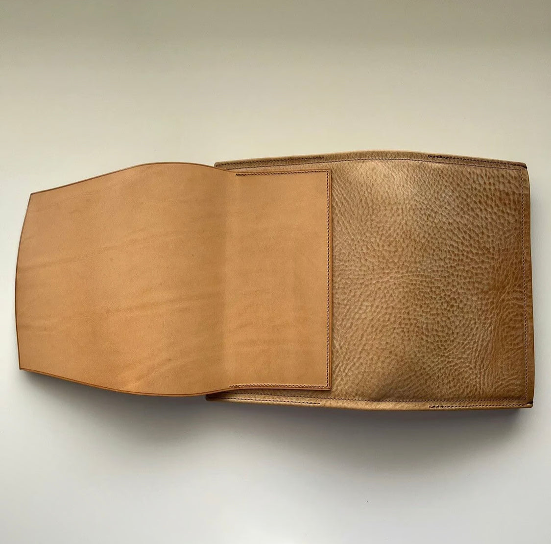 KNOX  システム手帳 バイブルサイズ フラクト フラップ留めタイプ ナチュラル