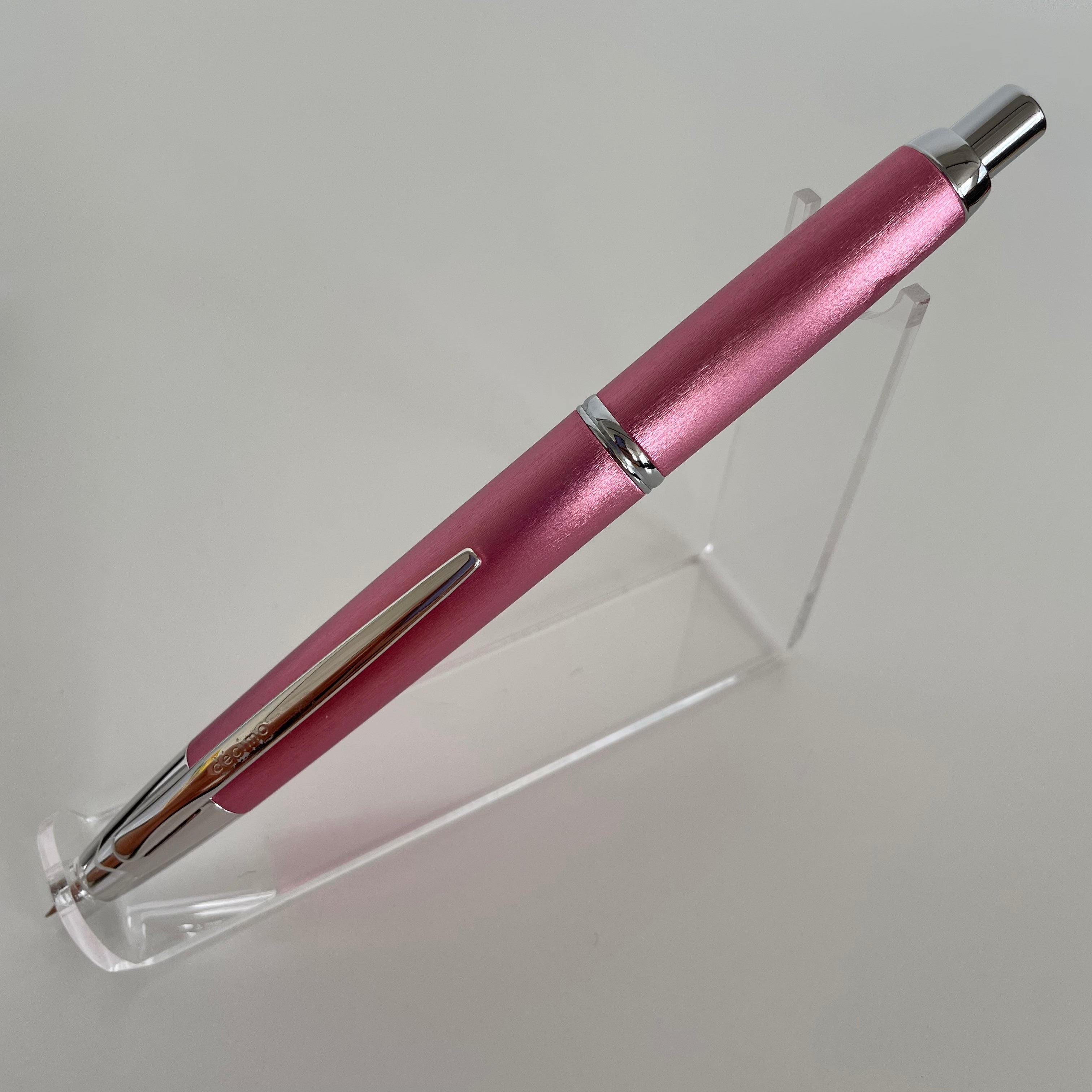 PILOT キャップレス　デシモ　日本橋三越　限定　市松　ピンク 詳細ページ | 万年筆 ボールペンなど高級筆記具の販売・買取